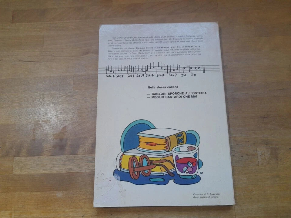 I CANTI GOLIARDICI N.2. ALFREDO CASTELLI. WILLIAMS EDIZIONI. NUOVA EDIZIONE 1974. COLLANA: CABARET.