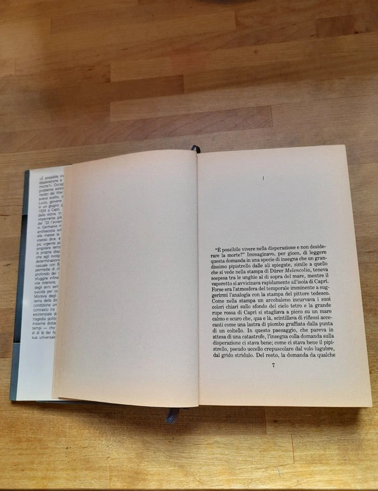 1934. ALBERTO MORAVIA. NARRATIVA CLUB SU LICENZA FABBRI - BOMPIANI. 2° EDIZIONE, 1° RISTAMPA SETTEMBRE 1982.