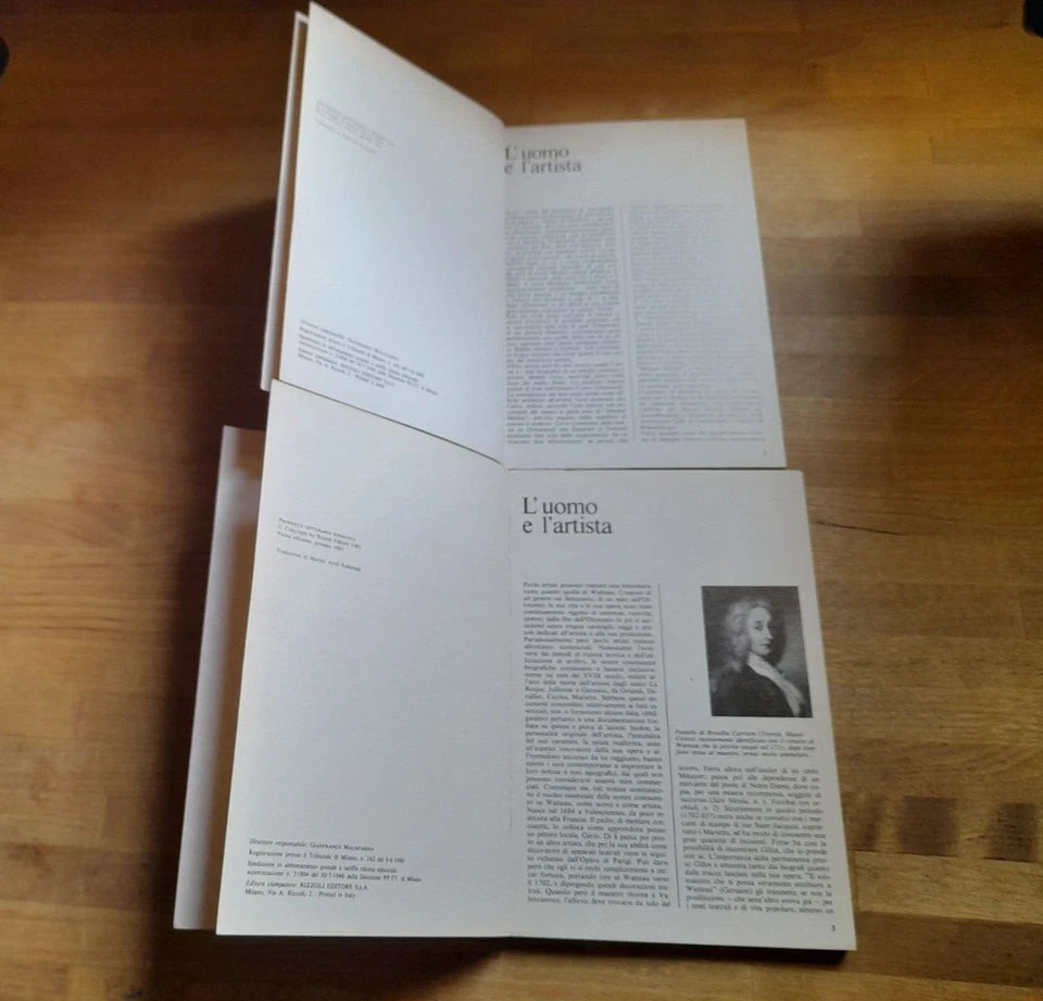 I MAESTRI BUR ARTE. LOTTO DI 4 VOLUMI: WATTEAU-GRUNEWALD-REMBRANDT 2 - VAN EYCK. TUTTI I DIPINTI. 1° EDIZIONE: 1980-'81-'82