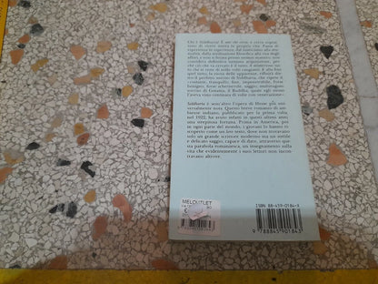 SIDDHARTA. HERMANN HESSE. ADELPHI EDITORE. COLLANA: PICCOLA BIBLIOTECA 32 ADELPHI.  63° EDIZIONE GENNAIO 2000.