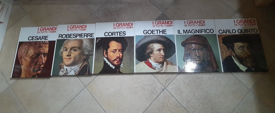 I GRANDI DI TUTTI I TEMPI. 19 VOLUMI. AA.VV. PERIODICI MONDADORI. ANNI '60. RISTAMPE.