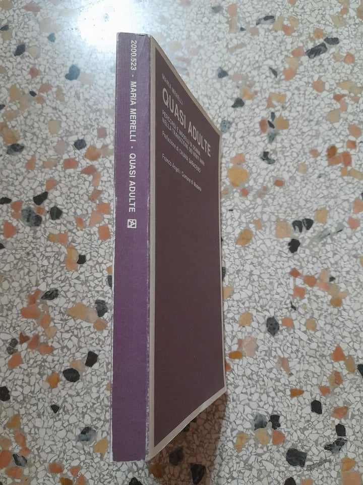QUASI ADULTE. PERCORSI E MODELLI DI DONNA NELLA TRANSIZIONE DEI VENTI ANNI. MARIA MERELLI. FRANCO ANGELI EDITORE. 1° EDIZIONE 1989. COLLANA: CENTRO STUDI E DOCUMENTAZIONE SULLA CONDIZIONE SOCIALE E GIOVANILE DEL PROGETTO GIOVANI DEL COMUNE DI MODENA.