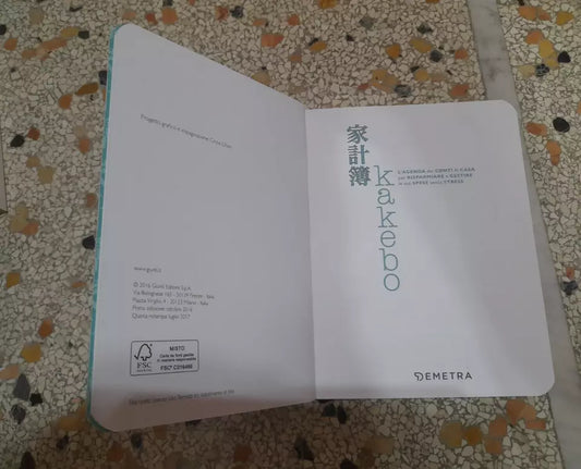KAKEBO L'AGENDA DEI CONTI DI CASA PER RISPARMIARE E GESTIRE LE TUE SPESE. AA.VV. DEMETRA EDITORE. 4° RISTAMPA 2017.