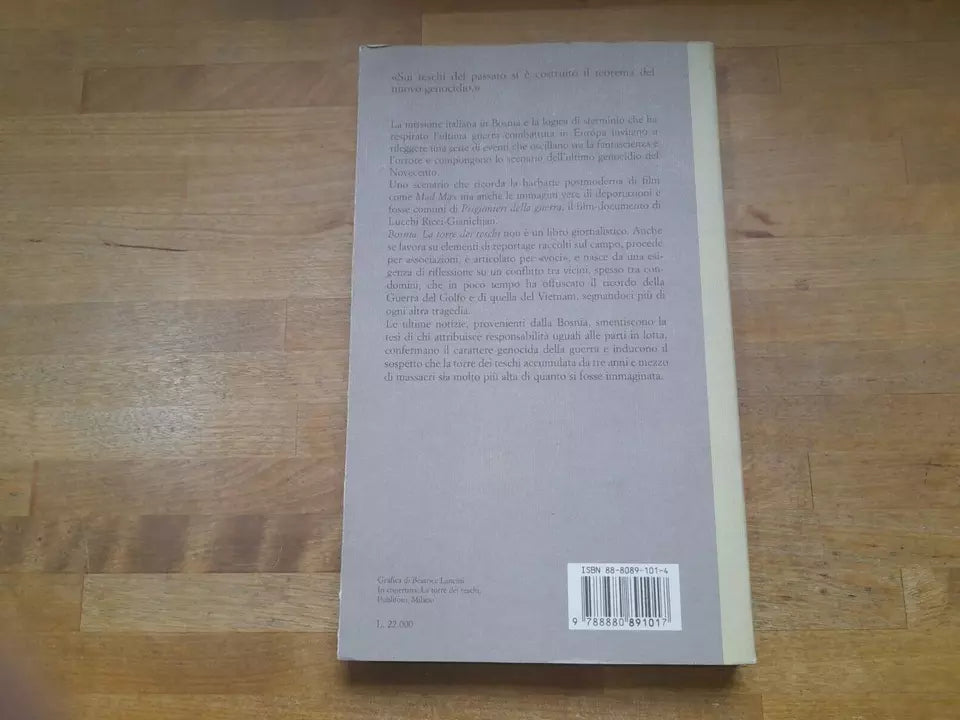 BOSNIA LA TORRE DEI TESCHI. LESSICO DI UN GENOCIDIO. MIMMO LOMBEZZI. BALDINI&CASTOLDI EDITORI. RISTAMPA 1996. COLLANA: I SAGGI 52.