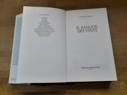 IL SANGUE DEI VINTI. GIAMPAOLO PANSA. SPERLING & KUPFER EDITORI. COLLANA: "SAGGI" STORIA. 5° EDIZIONE 2003.
