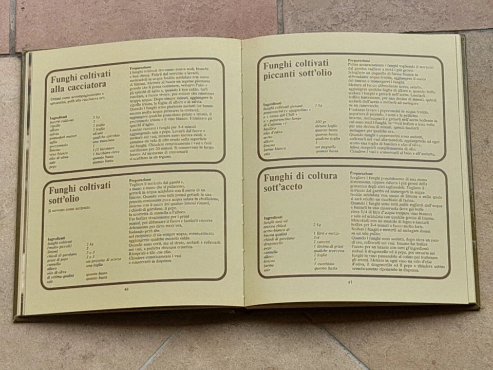 VERDURE SOTTOVETRO. ANGELO SORZIO. F.LLI FABBRI EDITORI.  CONSERVATUTTO. 4° RISTAMPA 1976.