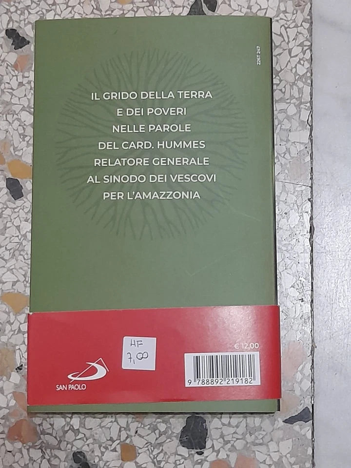 IL SINODO PER L'AMAZZONIA. CARDINALE CLAUDIO HUMMES. EDIZIONI SAN PAOLO 2019.