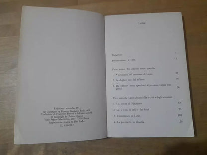LENIN E LA CRISI DELLE SCIENZE. DOMINIQUE LECOURT. EDITORI RIUNITI. COLLANA: ARGOMENTI 36. 1° EDIZIONE 1974.