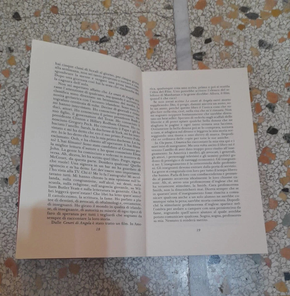 EHI, PROF!. FRANK McCOURT. ADELPHI EDITORE. 3° EDIZIONE 2006. COLLANA: FABULA 181.