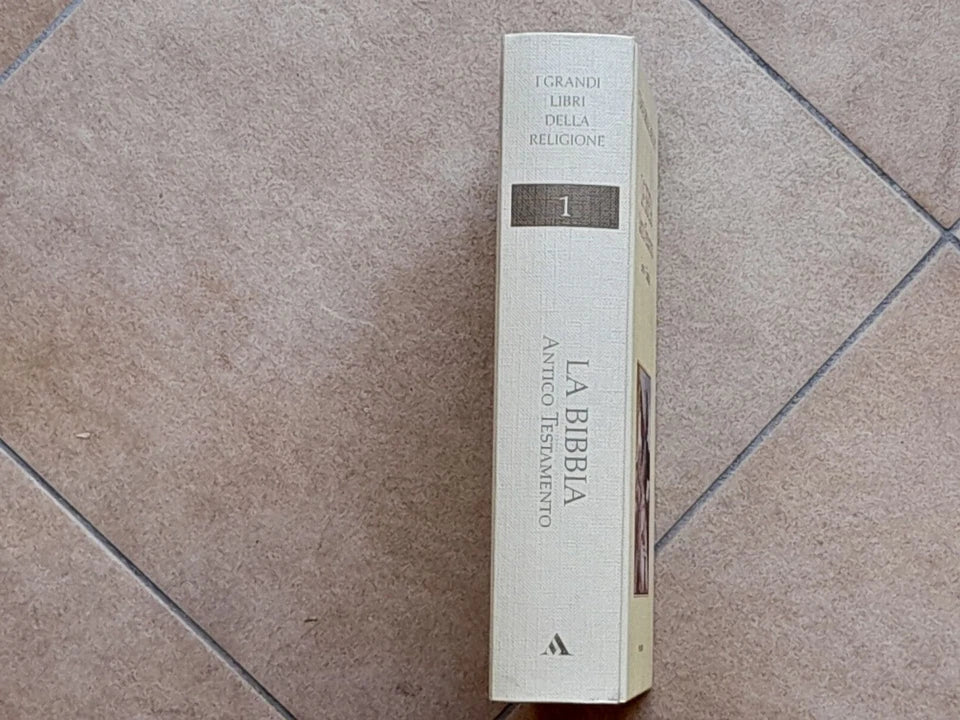 LA BIBBIA ANTICO TESTAMENTO. GENESI - 2 SAMUELE. DIEGO MANETTI - STEFANO ZUFFI. RISTAMPA MONDADORI 2006. COLLANA: I GRANDI LIBRI DELLA RELIGIONE. EDIZIONE SPECIALE PER TV SORRISI E CANZONI.
