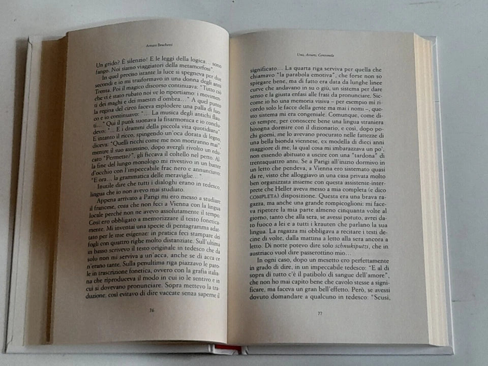 UNO, ARTURO, CENTOMILA. VITA, MAGIE E SALTI MORTALI DELL'UOMO MILLE VOLTI. ARTURO BRACHETTI. RIZZOLI EDITORE. 1° EDIZIONE NOVEMBRE 2007.