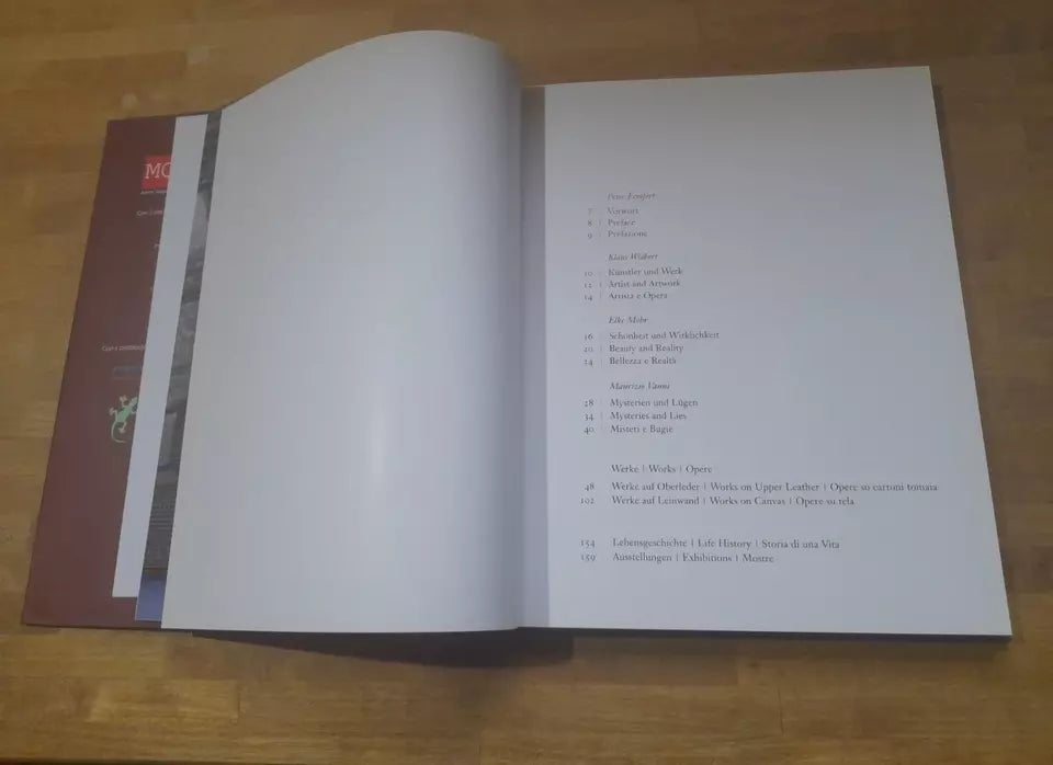 CLAUDIO MASSINI MISTERI E BUGIE. GALLERIA MOdenARTE. ARTE MODERNA E CONTEMPORANEA. 2008.
