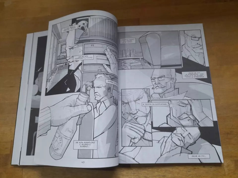 CACCIATORI NELLE TENEBRE. GIANRICO CAROFIGLIO +FRANCESCO CAROFIGLIO. ROMANZO A FUMETTI. ANNO EDIZIONE:2008.