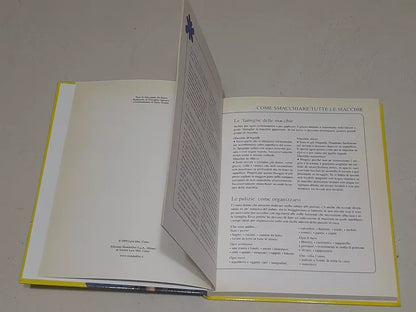 COME SMACCHIARE TUTTE LE MACCHIE. ALESSANDRO DI PIETRO. EDIZIONE MONDOLIBRI SU LICENZA LYRA 2001. COLLANA: CASA SANA & SICURA.