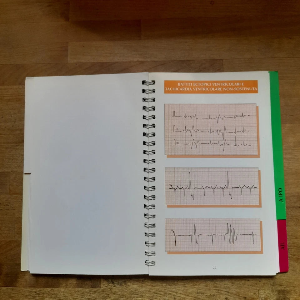 ELEMENTI DI DIAGNOSI E TERAPIA DELLE ARITMIE CARDIACHE. AA.VV. EDIZIONI SIGNUM 1994. COLLANA: "MANUALI DI ARITMOLOGIA" 3.