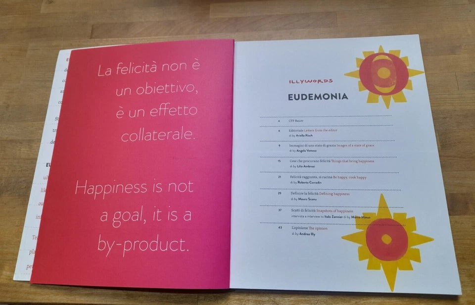 CATALOGO ILLYWORDS N.32. EUDEMONIA. AA.VV. EDIZIONI ILLY 2012.