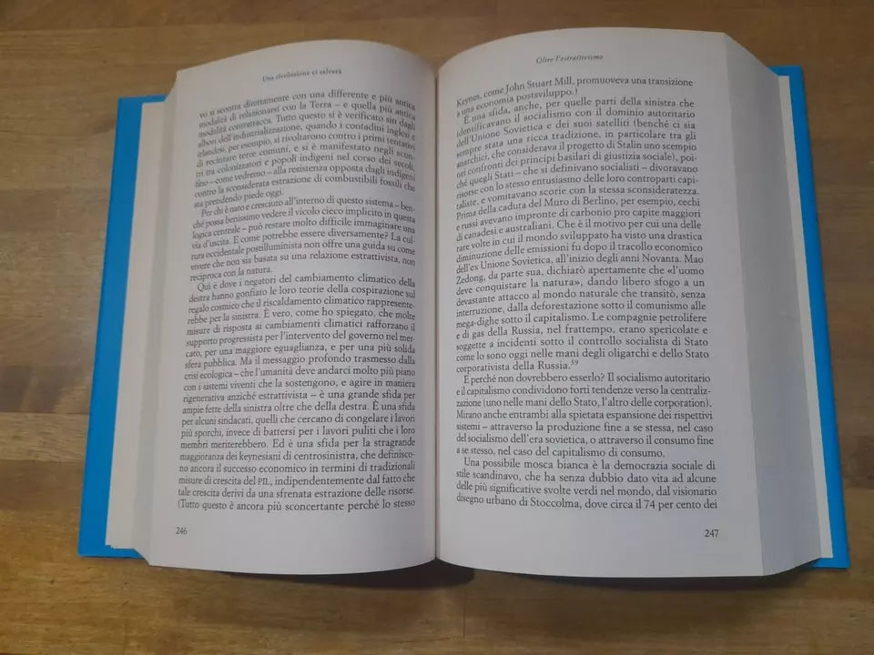 UNA RIVOLUZIONE CI SALVERA'. PERCHE' IL CAPITALISMO NON E' SOSTENIBILE. NAOMI KLEIN. RIZZOLI EDITORE. 1° EDIZIONE 2015.