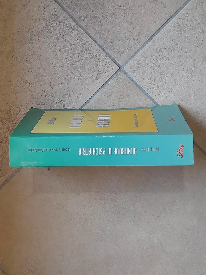 HANDBOOK DI PSICHIATRIA. BARRY GUZE. MEDISERVE EDIZIONI. RISTAMPA RIVEDUTA E CORRETTA DELLA 1° EDIZIONE ITALIANA, OTTOBRE 1996.