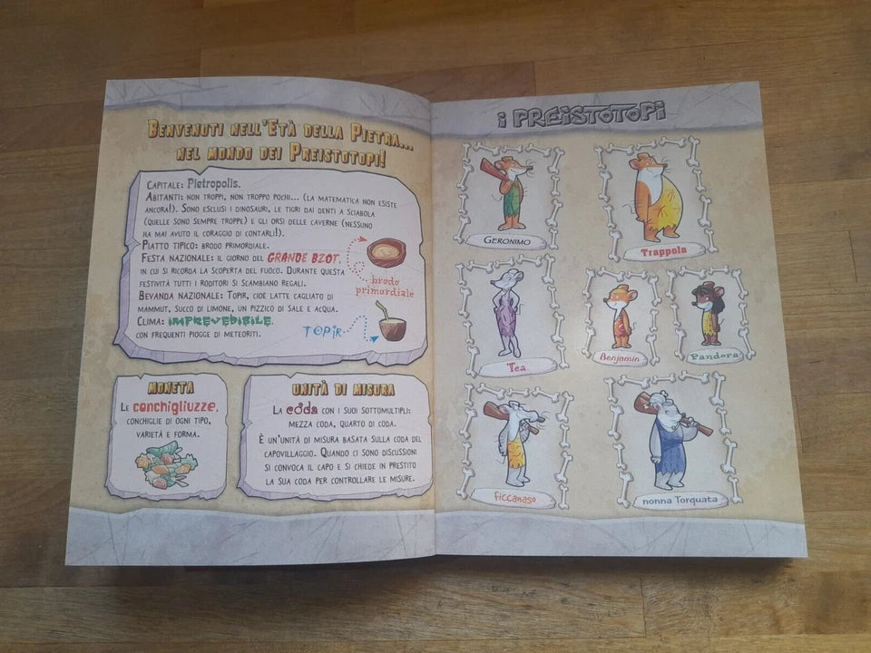 GERONIMO STILTON. L'ABOMINEVOLE RATTO DELLE NEVI. COLLANA: I PREISTOTOPI 17. PIEMME JUNIOR EDIZIONI. 1° EDIZIONE 2014.