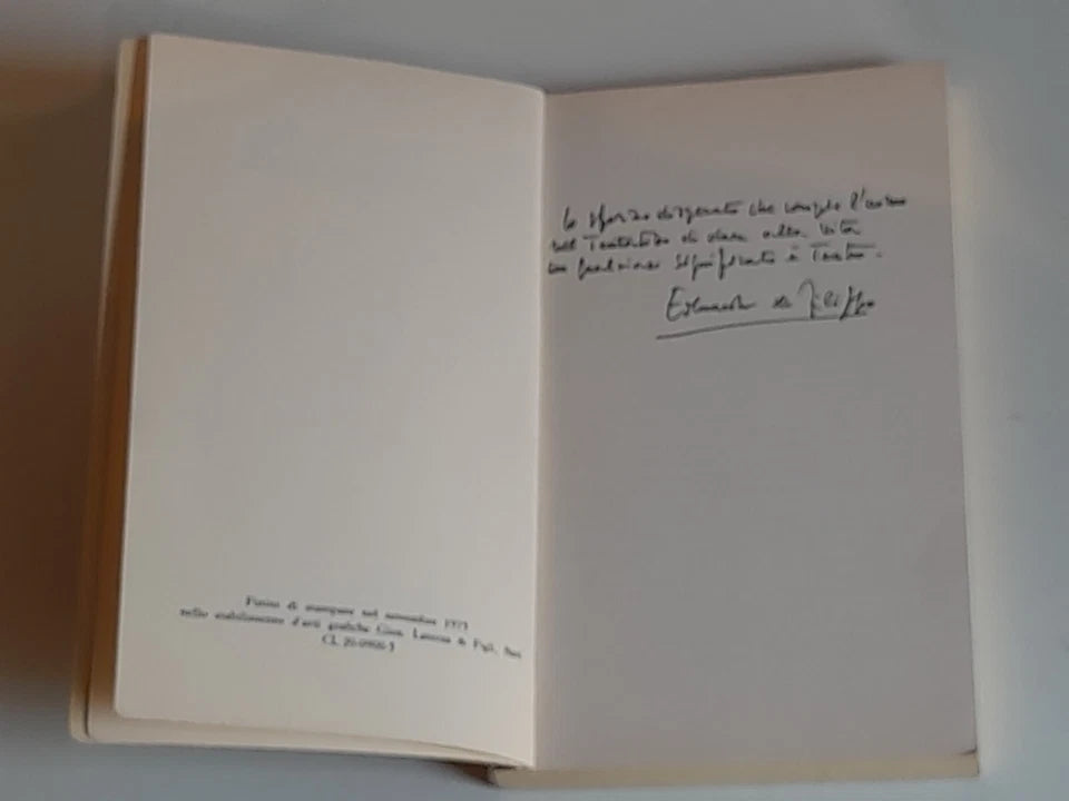 IL TEATRO DI EDUARDO. FIORENZA DI FRANCO. LATERZA EDITORI. COLLANA: UNIVERSALE LATERZA 325. RISTAMPA 1975.