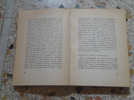 CAPITALISMO DEMOCRATICO. CONSIDERAZIONI SULL'ECONOMIA AMERICANA. MASSIMO SALVADORI. EDITORIALE OPERE NUOVE - ROMA.  1° EDIZIONE ITALIANA 1956, RIVEDUTA E AMPLIATA DALL'AUTORE.