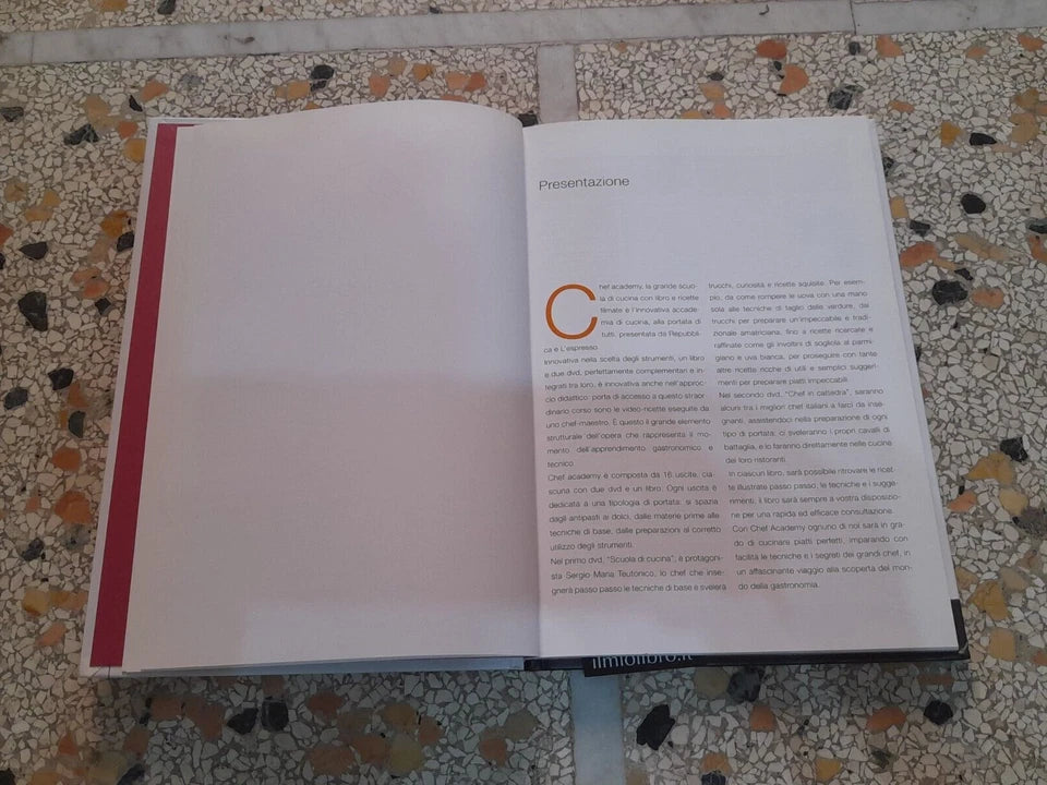 CHEF ACADEMY. 1. ANTIPASTI FREDDI. LIBRO E RICETTE FILMATE. CON 2 DVD. REPUBBLICA - L'ESPRESSO. AA.VV. 1° EDIZIONE 2009.