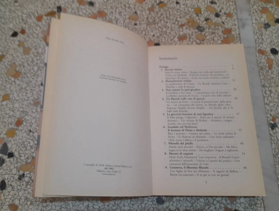 FILOSOFI A LUCI ROSSE. PIETRO EMANUELE. SALANI EDITORE. 1° EDIZIONE 2004.