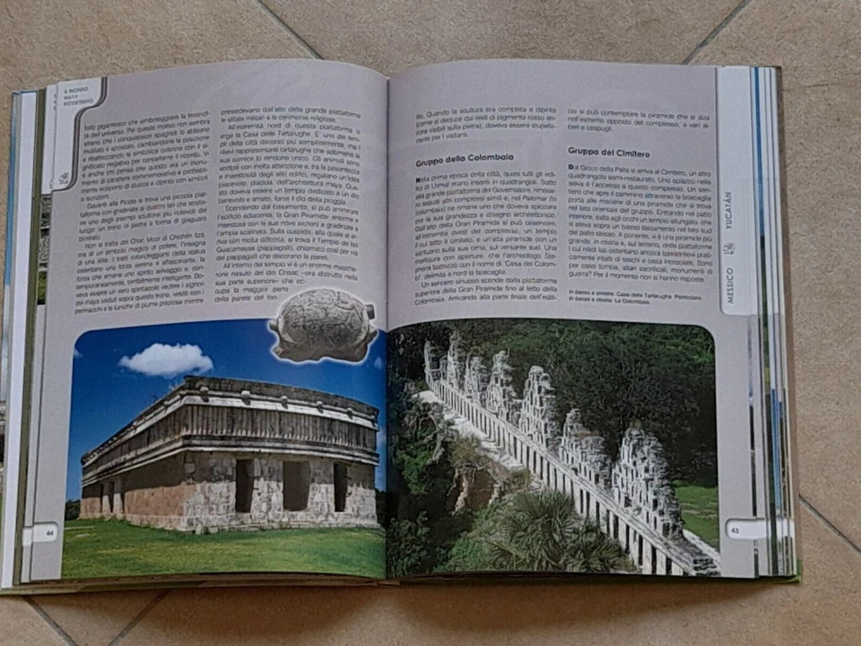 IL MONDO MAYA RICOSTRUITO. 15 EDIFICI RICOSTRUITI. AA.VV. 1° EDIZIONE 2010. DANTE EDITORIAL.
