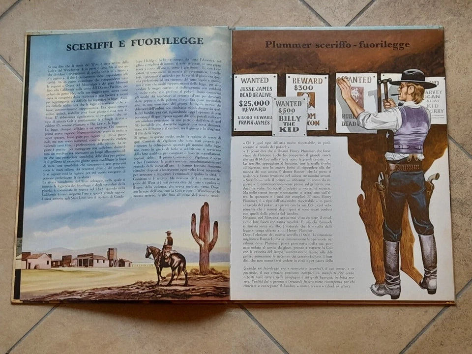 SCERIFFI E FUORILEGGE. TESTO INGLESE DI ROBIN MAY. ADATTAMENTO ITALIANO DI SERGIO GABAGLIO. DAMI EDITORE. RISTAMPA 1974.