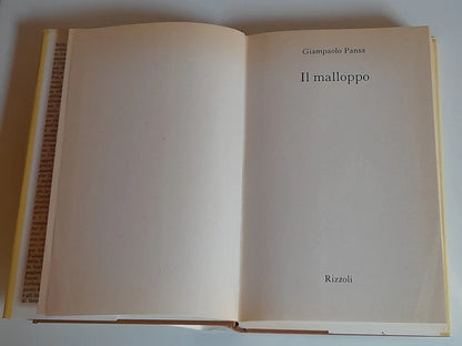 IL MALLOPPO. FINANZIERI, TANGENTISTI, ONESTUOMINI, FURBONI E ALTRE STORIE DI UN'ITALIA OSSESSIONATA DAL DENARO. GIAMPAOLO PANSA. RIZZOLI EDITORE. 2° EDIZIONE 1989.