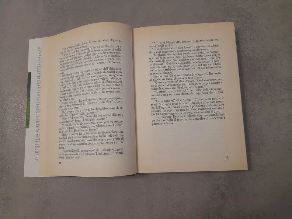 GIRO DI VENTO. ANDREA  DE CARLO. EDIZIONE MONDOLIBRI SU LICENZA RCS LIBRI. 2° EDIZIONE 2005.
