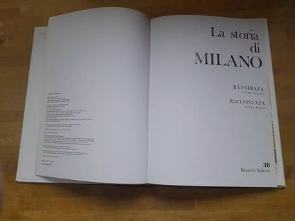 LA STORIA DI MILANO ILLUSTRATA E RACCONTATA. IVANA BORGHINI - FABIO RICCOBON. BONECHI EDITORE. 4° EDIZIONE AGGIORNATA: DICEMBRE 2009.