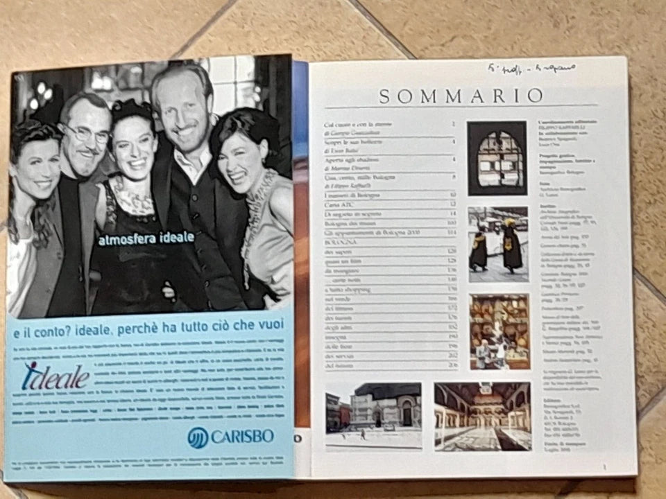 CARA BOLOGNA 1. NUMERO DA COLLEZIONE. AA.VV. EDIZIONI TURISTICHE RENOGRAFICA. 1° EDIZIONE 2000.