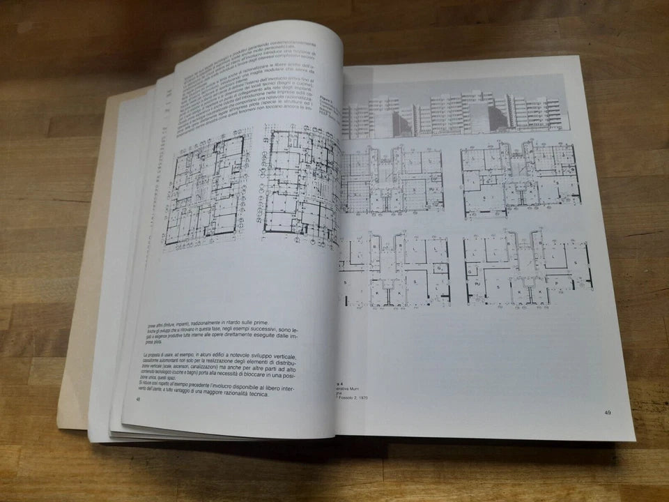 PROGETTARE NEL PROCESSO EDILIZIO. COLLANA: STUDI SULL'INDUSTRIALIZZAZIONE EDILIZIA CISE 8. EDIZIONI LUIGI PARMA. 1° EDIZIONE 1981.