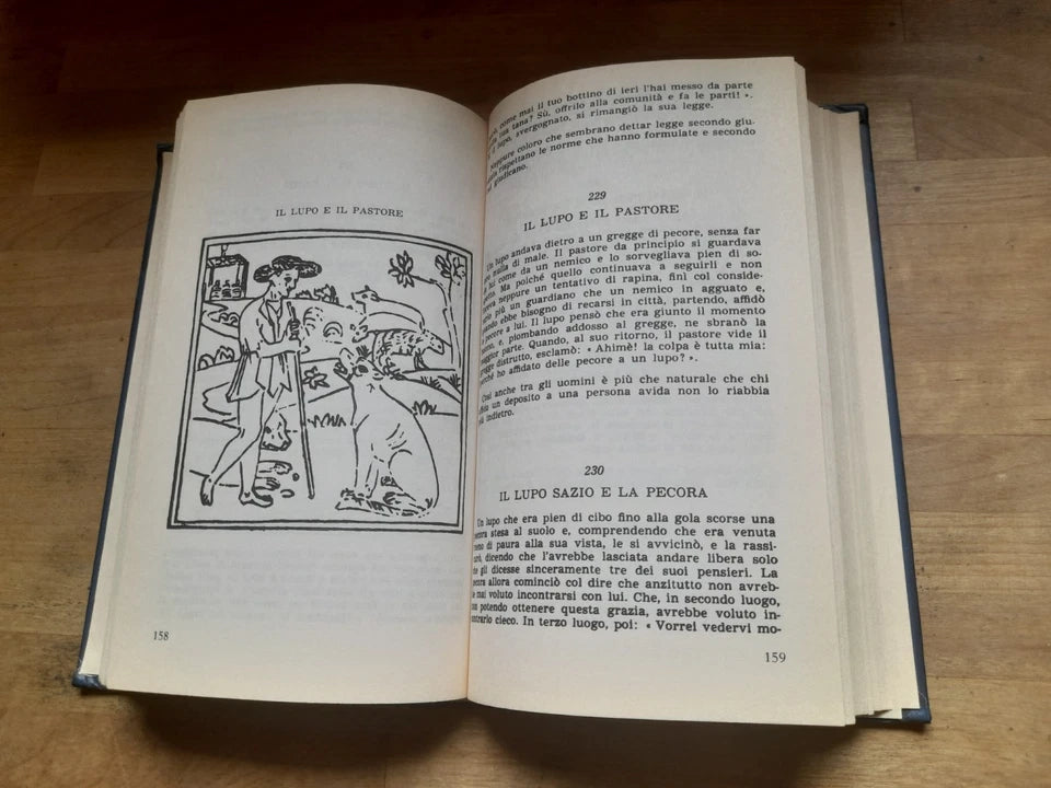 FAVOLE. ESOPO I GRANDI CLASSICI DELLA FIABA. FABBRI EDITORE. RISTAMPA 2002.