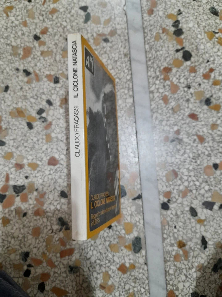 IL CICLONE NATASCIA. CLAUDIO FRACASSI. DE DONATO EDITORE. RISTAMPA 1975. COLLANA: "ATTI" 39.