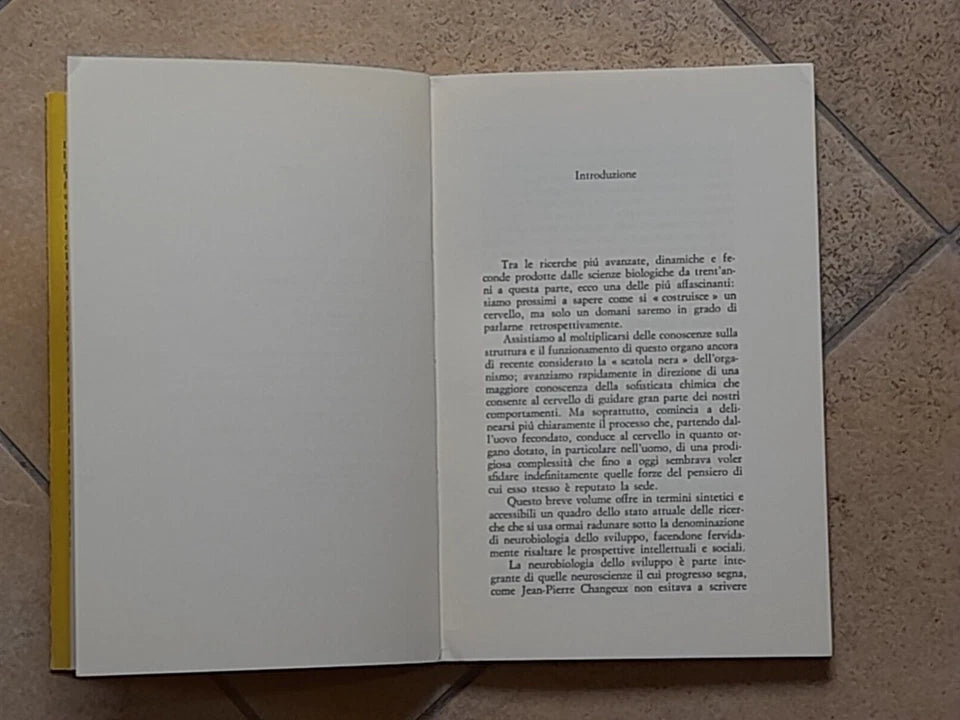 LA COSTRUZIONE DEL CERVELLO. ALAIN PROCHIANTZ. EDIZIONI THEORIA. 1° EDIZIONE MAGGIO 1992. COLLANA: SONDE 36.