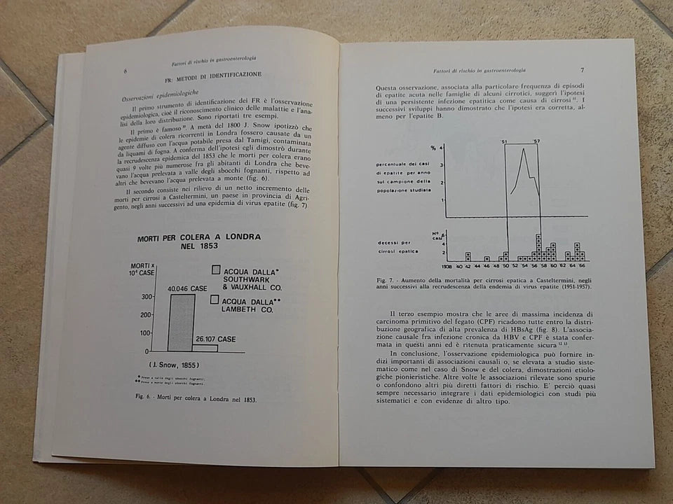 FATTORI DI RISCHIO IN GASTROENTEROLOGIA. LUDOVICO A. SCURO E ITALO VANTINI. IL PENSIERO SCIENTIFICO EDITORE. 1° RISTAMPA FEBBRAIO 1987. COLLANA: AG - AGGIORNAMENTI IN GASTROENTEROLOGIA.