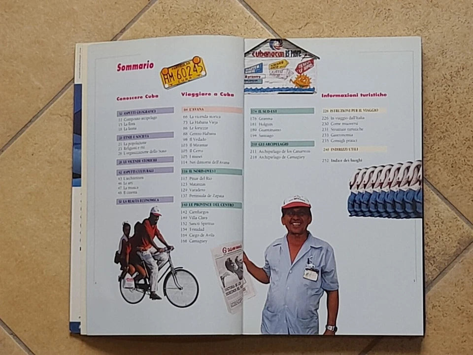 CUBA. TOURING CLUB ITALIANO. COLLANA: LE GUIDE BLU. RISTAMPA 2001. TESTI E RICERCA ICONOGRAFICA DI ROBERTO FRANZONI.