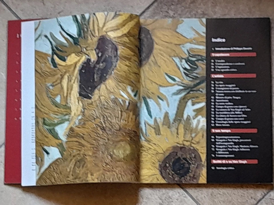 VAN GOGH GIRASOLI. AA.VV. INTRODUZIONE: PHILIPPE DAVERIO. COLLANA: I CAPOLAVORI DELL'ARTE VOLUME 5. EDIZIONE SPECIALE PER IL CORRIERE DELLA SERA 2014.