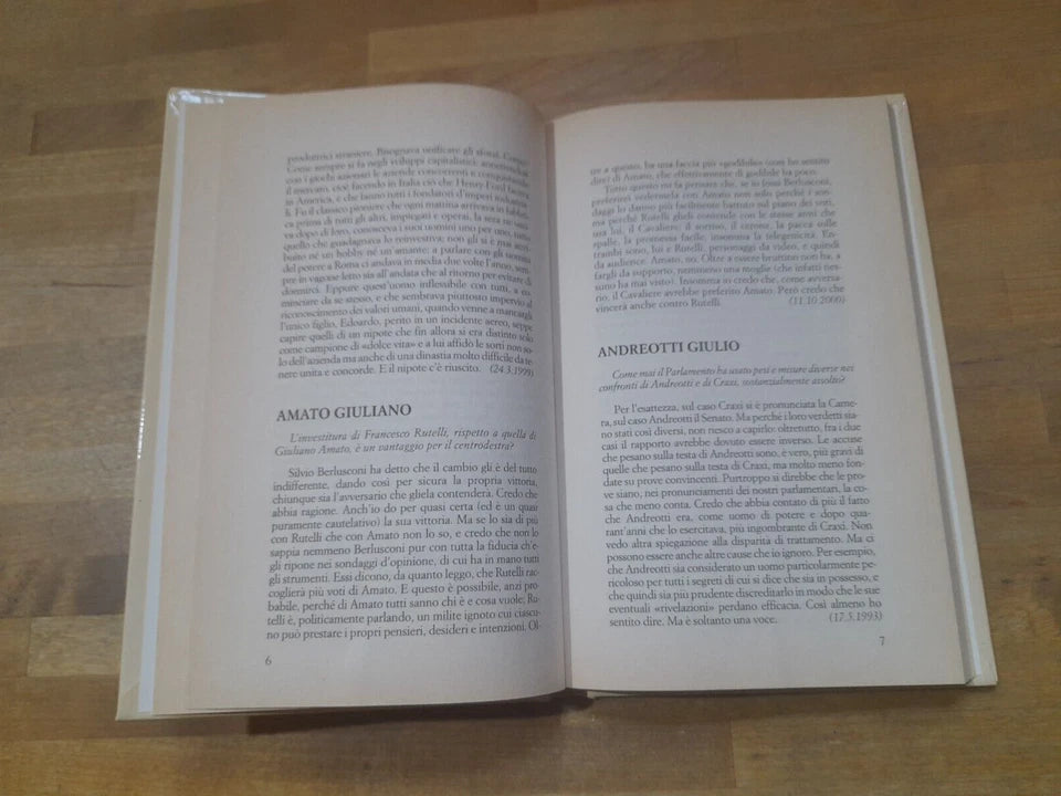 CARO INDRO... DIALOGHI DI MONTANELLI 1993-2001. PAOLO OCCHIPINTI. EDIZIONE RCS 2002.