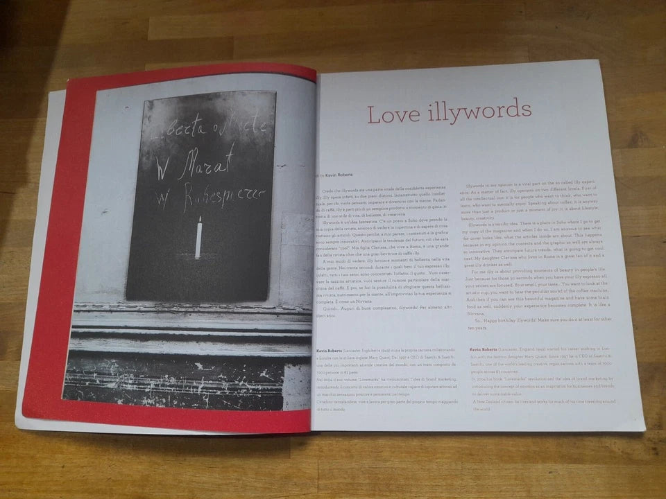 CATALOGO ILLYWORDS N.30 TEN YEARS AFTER..ANTOLOGIA/ANTHOLOGY. AA.VV. EDIZIONI ILLY 2011.