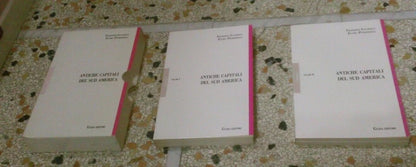 ANTICHE CAPITALI DEL SUD AMERICA. FRANCESCO LUCARELLI ELVIRA - PETRONCELLI. GUIDA EDITORI. COLLANA: GUIDA RICERCA ARCHITETTURA E URBANISTICA. 1° EDIZIONE 1987.
