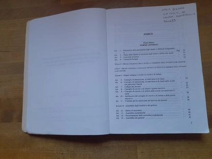 TESTO UNICO DELLE DISPOSIZIONI LEGISLATIVE IN MATERIA DI ISTRUZIONE...AA.VV. EDIZIONI ROMANE 1995.