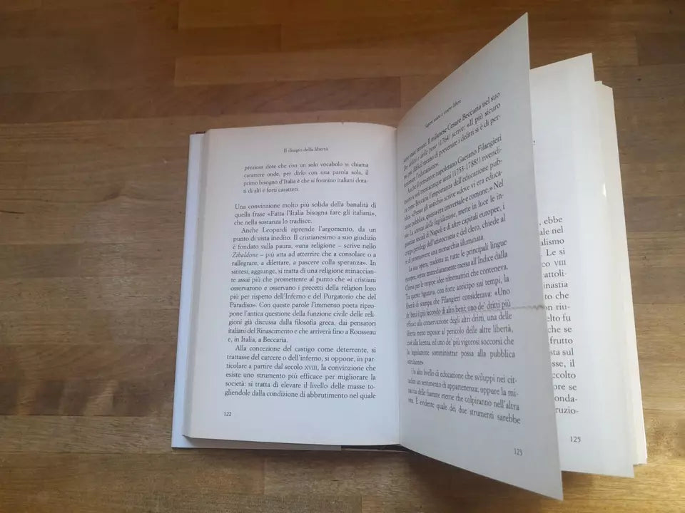 IL DISAGIO DELLA LIBERTA'. CORRADO AUGIAS. RIZZOLI EDITORE. 1° EDIZIONE 2012.
