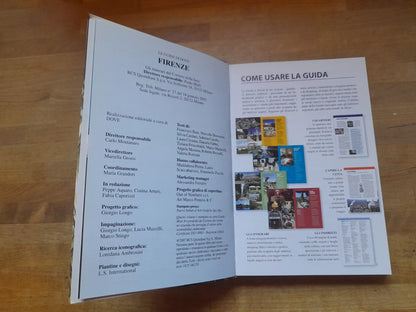LE GUIDE DI DOVE N° 12 FIRENZE. AA.VV. GLI ITINERARI DEL CORRIERE DELLA SERA 2007.