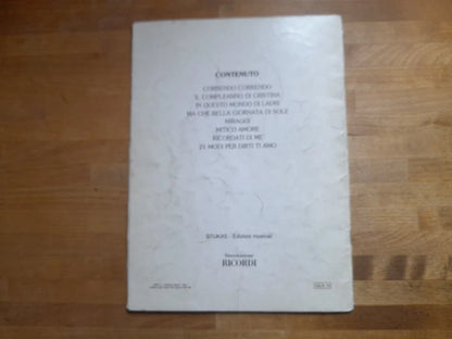 IN QUESTO MONDO DI LADRI. ANTONELLO VENDITTI. SPARTITO + TESTI, 1988. STUKAS - EDIZIONI MUSICALI.