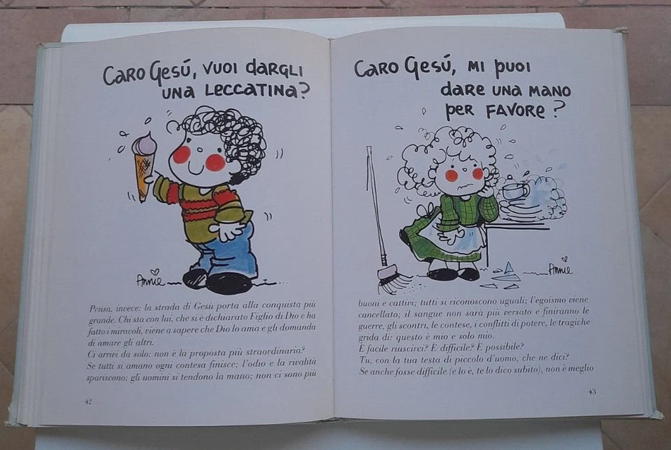 CARO GESU' FACCIAMO AMICIZIA? GIORGIO TORELLI - ANNIE FITZGERALD. AMZ EDITRICE. 1° EDIZIONE 1983.