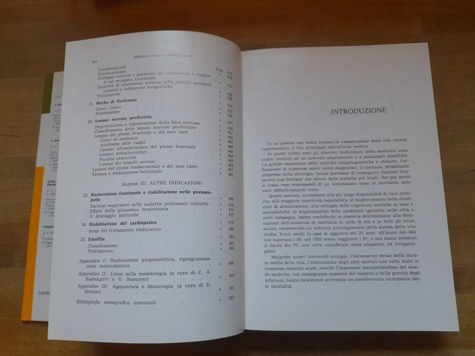 MEDICINA FISICA E RIABILITAZIONE. MARCELLO PEZZETTI - IGNAZIO CARUSO. LOMBARDO EDITORE. 3° EDIZIONE AMPLIATA, 1980.