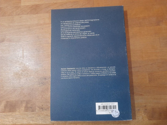 ARCIPELAGO DI VANITÀ. SANZIO GAMBERINI. ALBATROS IL FILO EDIZIONI. 1° EDIZIONE 2009. COLLANA: STRADE NUOVE VOCI.